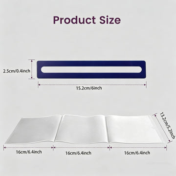 4Pcs Mahjong Card Sleeve and Line Finder for Mahjongs Beginners and Lover