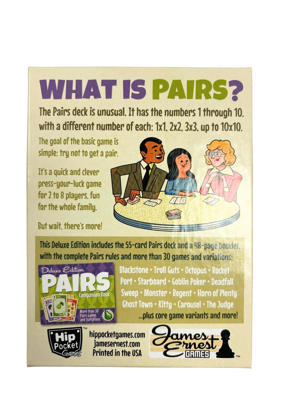 Cheapass Games Pairs Deluxe Edition