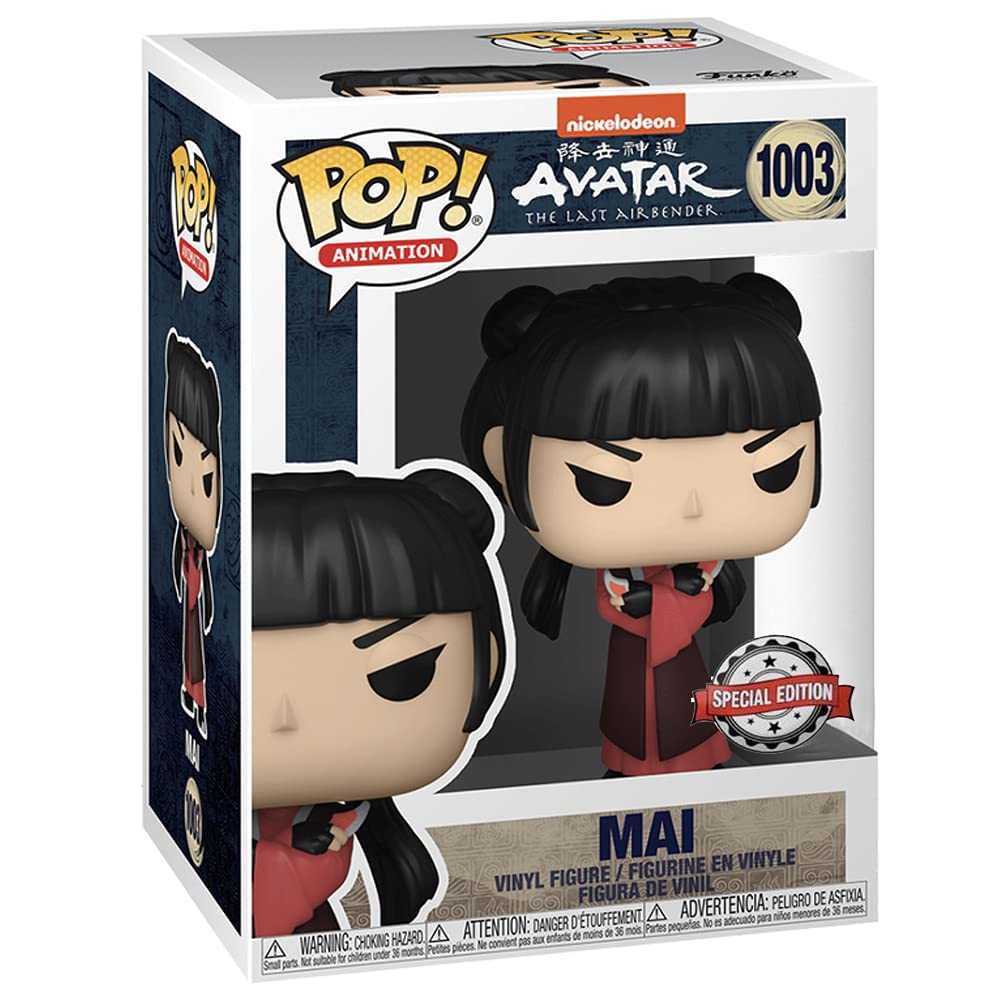 Funko POP! Animation Avatar The Last Airbender #1003 - Mai with Knives Special Edition Exclusive