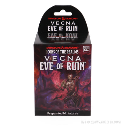 WizKids D&D Icons of the Realms: Vecna: Eve of Ruin - Single Booster | Dungeons and Dragons Figures | Pre-Painted | Blind Box