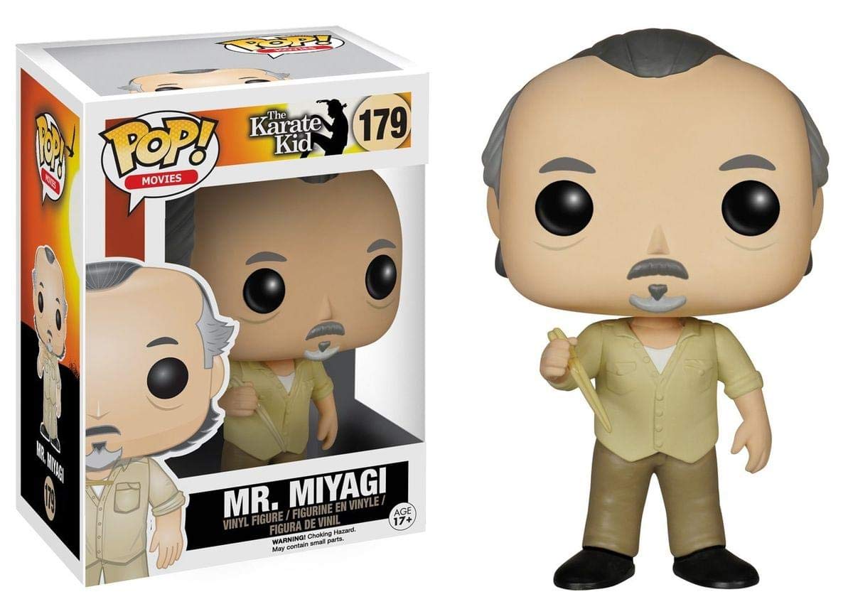 MR. MIYAGI FIGURA 10 CM VINYL POP KARATE KID