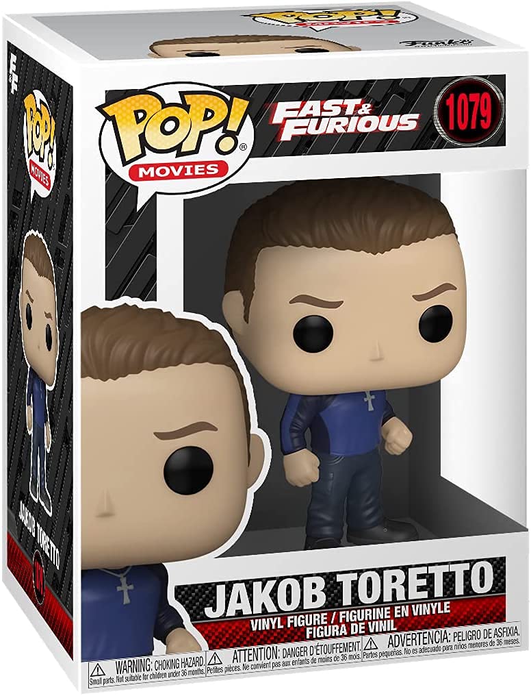 Jakob Toretto Pop # 1079 Fast and Furious Vinyl Figure (Bundled with Compatible EcoTek Protector)