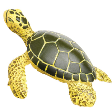 Safari Ltd. Green Sea Turtle Baby Figurine - Realistic 2.38" Model Figure - Educational Toy for Boys, Girls, and Kids Ages 1+