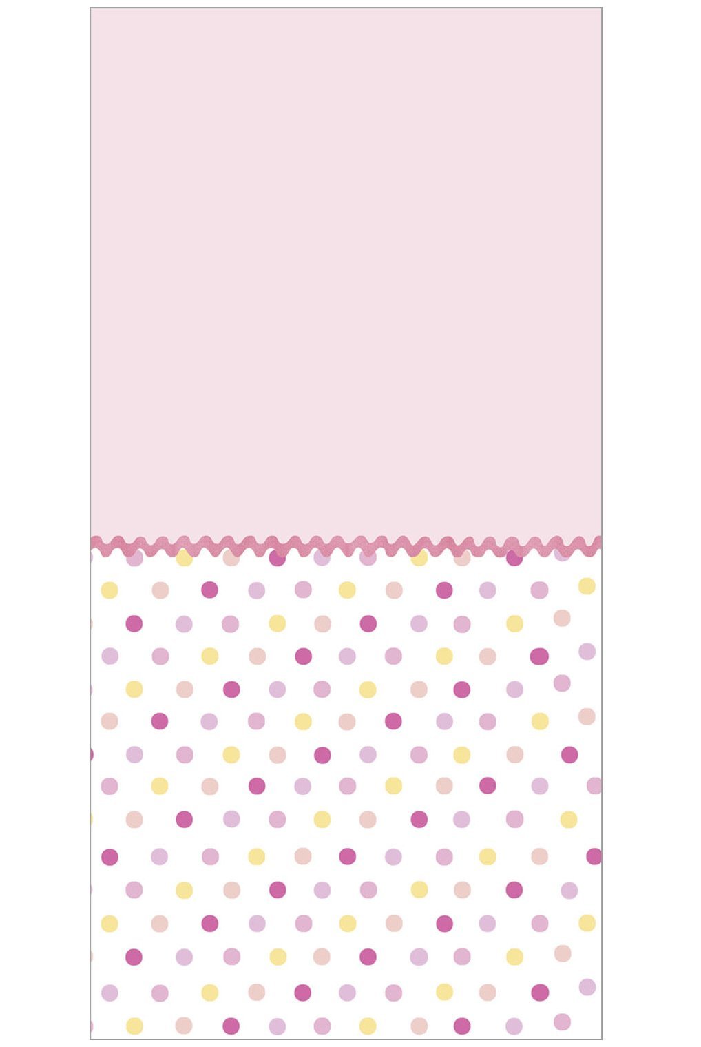 Tickled Pink Table Cover by Party Express