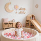 GOGOSO Ball Pit Balls for Toddler, Baby Plastic Playballs Kids Soft Pastel Pelotas Non-Toxic BPA-Free 2pink+White+Clear 100 Balls