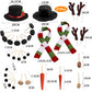 Snowman Kit, 2Pack Christmas Snowman Decorating Making Kit Outdoor Fun Christmas Winter Holiday Party Decoration Gift, Xmas Holiday Winter Party snow