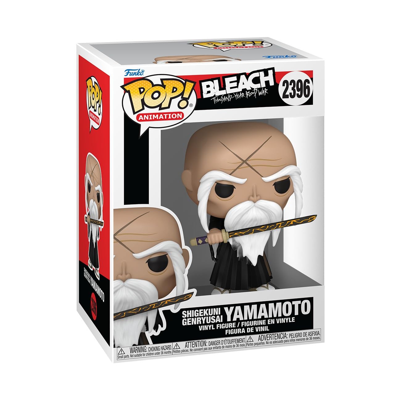Funko Pop! Animation: Bleach Thousand Year Blood War - Shigekuni Genryusai Yamamoto - Collectable Vinyl Figure - Gift Idea - Official Merchandise
