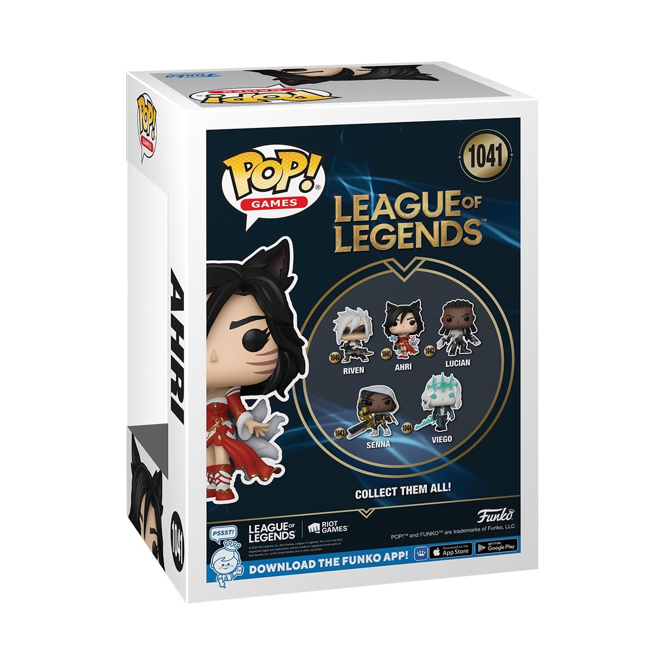 Funko POP Games: LOL - Ahri - League of Legends - Collectable Vinyl Figure - Gift Idea - Official Merchandise - for Kids & Adults - Video Games Fans