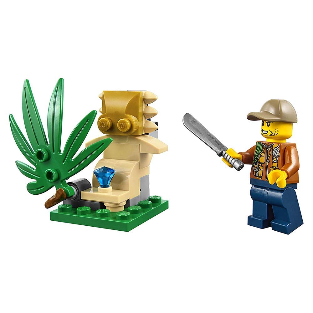 LEGO City Jungle Explorers Jungle Buggy 60156 Building Kit (53 Piece)