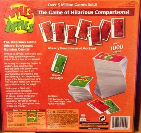 APPLES to APPLES Party Box with Bonus Deck