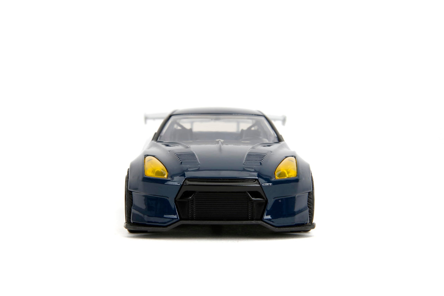 Jada Hollywood Rides 1:32 Scale Die-Cast 2009 Nissan GT-R (R35) Ben Sopra Godzilla - Opening Doors, Rubber Tires - Collectible for Adults - Toho