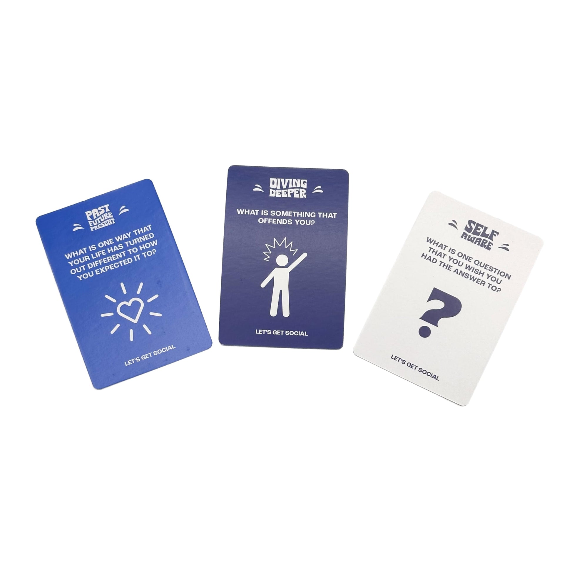 Island Dogs Let's Get Social - Let's Talk About It Card Game | Fun Party & Family Activity | Conversation Starter for Teens & Adults | 120 Cards