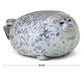 EHOTONG Cute Blob Seal Pillow, Chubby Seal Plush Hug Pillow Soft Stuffed Animal Toy (Gray,11.5")