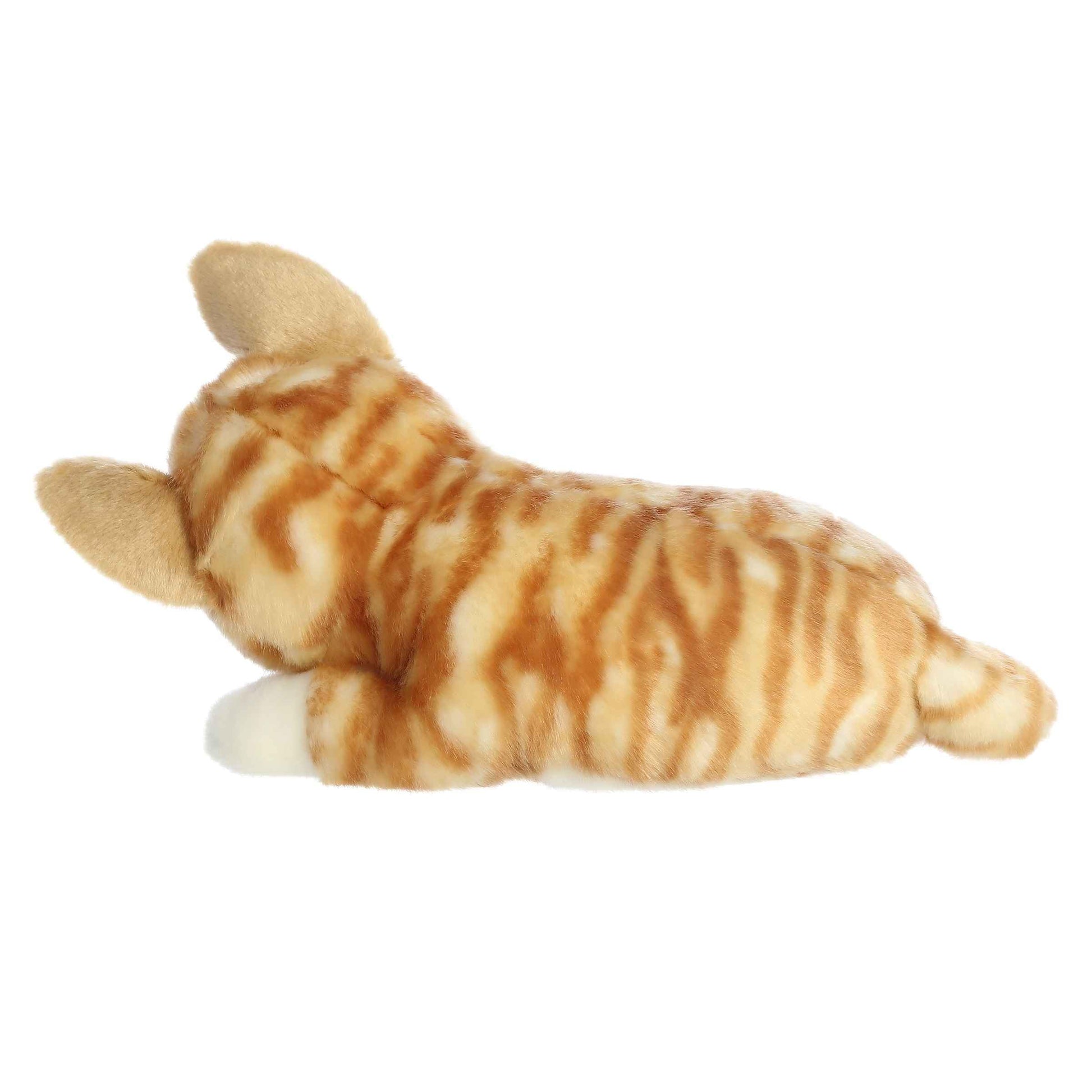 Aurora® Adorable Miyoni® Tots Sleepy Tabby Kitten Stuffed Animal - Lifelike Details Make a Cherished Companion - Perfect for Decorating Bedrooms or