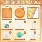 LANGIFT DIY Mosaic Coaster Making Kit for Adults & Beginners