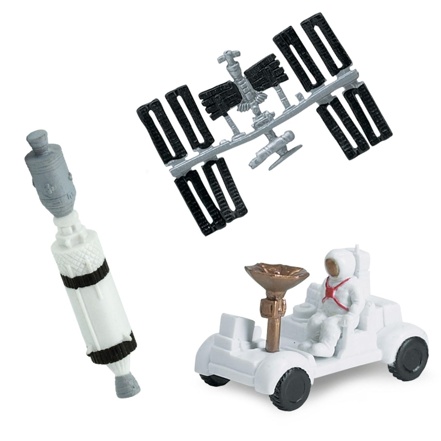Safari Ltd. Space Bulk Bag - Set of Space Exploration Toy Set - 48 Piece Collection for Boys, Girls & Kids Age 3+