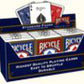 Bicycle Poker Size Standard Index Playing Cards (12-Pack) [Colors May Vary: Red, Blue or Black]