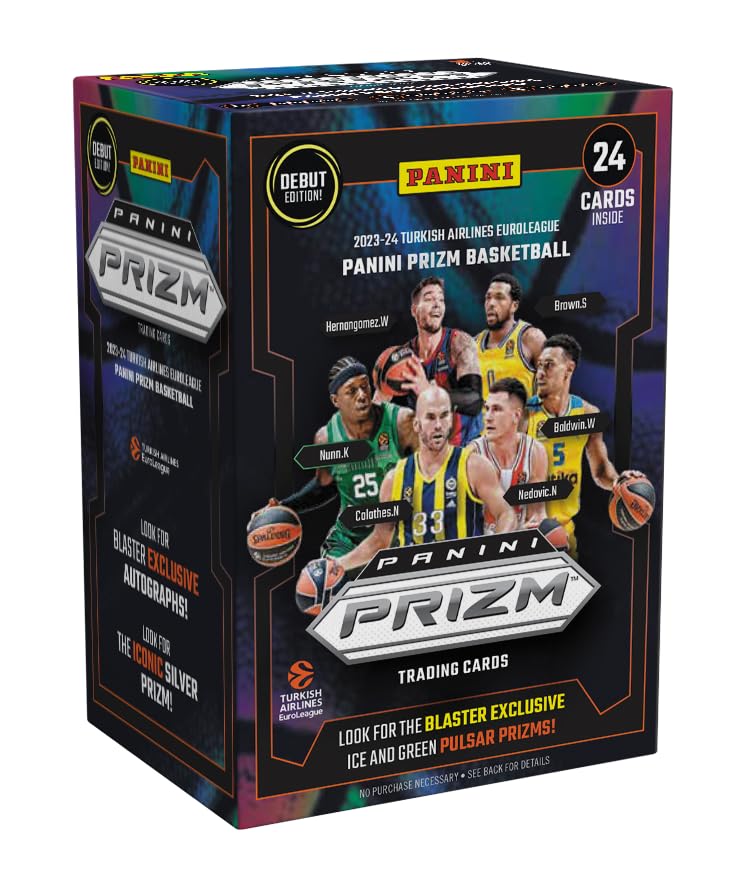 Panini 23-24 Euroleague Prizm Basketball Trading Cards