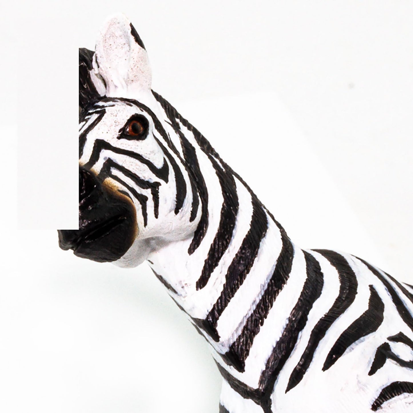Safari Ltd. Plains Zebra Figurine - Realistic 5" Model Figure - Educational Toy for Boys, Girls and Kids Ages 1+