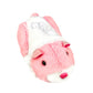 ZhuZhu City Hamster & Quilted Carrier - Jilly The Pink & White Interactive Hamster with 40+ Sounds & Movements - Take Your ZhuZhu Adventures Anywhere!
