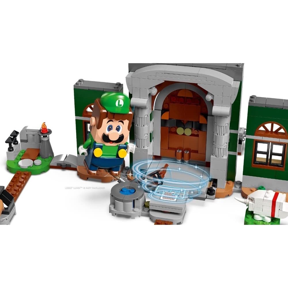 LEGO Super Mario Luigi’s Mansion Entryway Expansion Set 71399 Building Kit; Collectible Toy for Kids Aged 7 and up (504 Pieces)