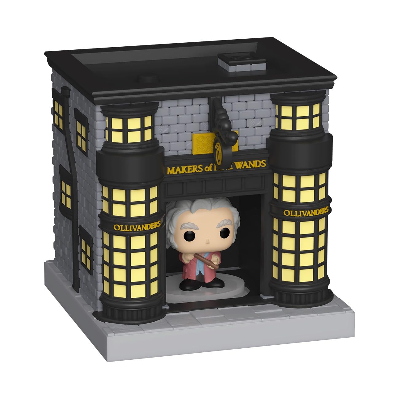 Funko Pop Bitty Town: Harry Potter - Garrick Ollivander and Ollivander's Wand Shop - Collectable Vinyl Figure - Gift Idea - Official Merchandise