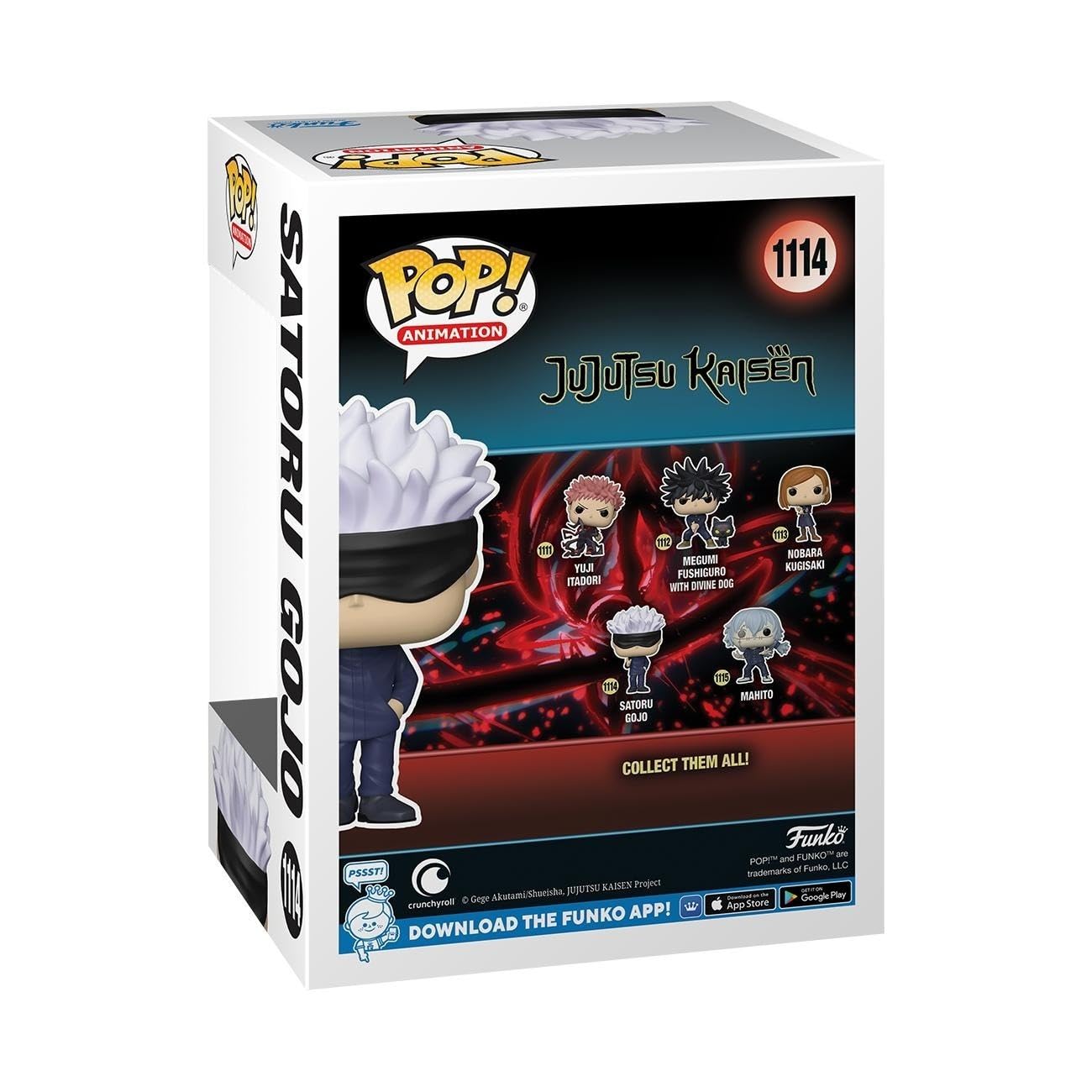 Funko Pop! Animation: Jujutsu Kaisen - Satoru Gojo - Collectable Vinyl Figure - Gift Idea - Official Merchandise - Toys for Kids & Adults - Anime Fans