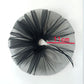 2pcs/lot Fashion Petticoat for 11.5" 1/6 Doll Slip Wedding Dress Underskirt Clothes Outfits 1/6 BJD Dollhouse Accessories (Short, Black)