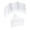 4Pcs Mahjong Card Sleeve, Clear Waterproof Game Card Protective Holders