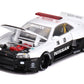 Skyline GT-R (R34) Kaido Works (V2 Aero) RHD (Right Hand Drive) Black and White Japan Police (Designed by Jun Imai) Kaido House Special 1/64 Diecast