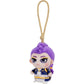 Kpop Demon Hunters 3-Pack 4-inch Clip-On Plush - Rumi, Mira, and Zoey Mini Collectible Character Clips for On-The-Go Fans - Ages 6+