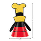 Unique Disney Mickey Mouse Party Hats - 4.25'' (8 Pcs) | Assorted Fun Designs for Kids Birthday Celebrations