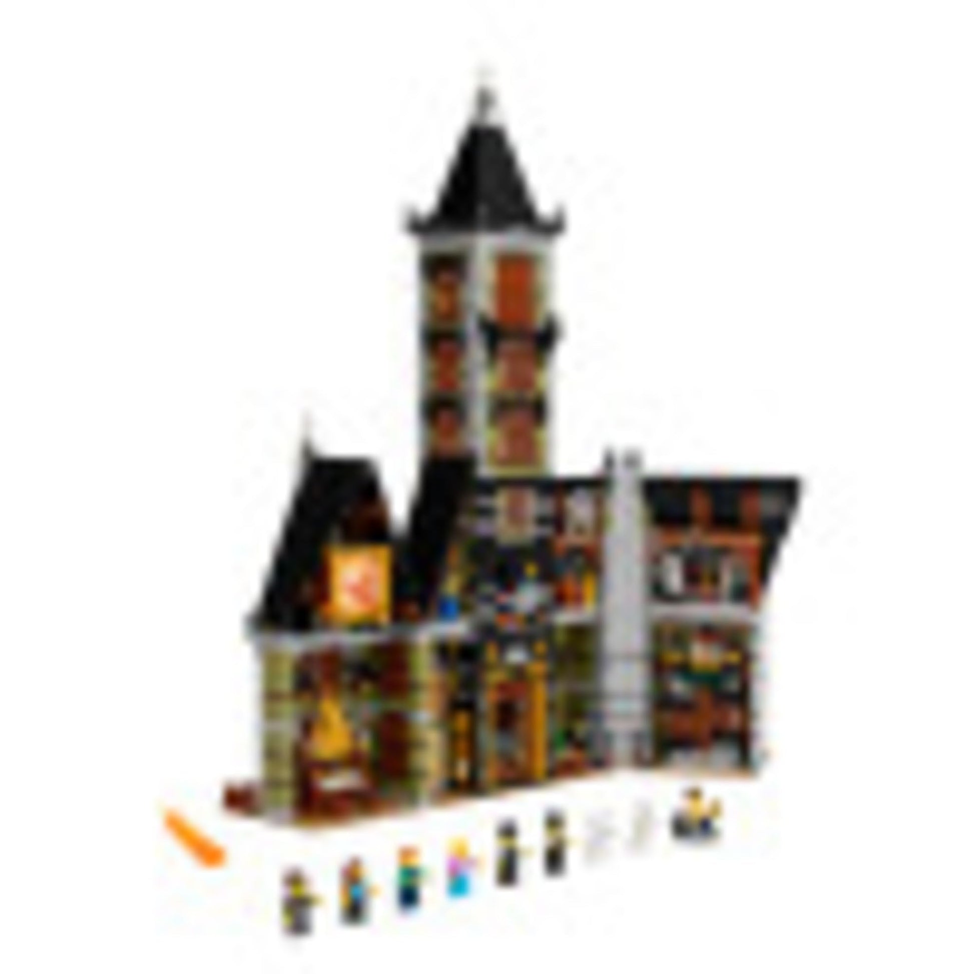 LEGO Icons Haunted House Building Set 10273, Haunted House Kit, Creative Crafts for Adults and Family, Powered Up Ready Building Kit with 10