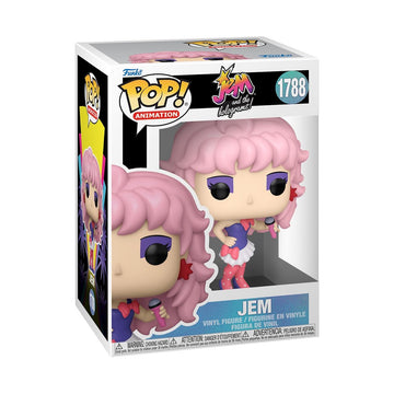 Funko Pop! Animation: Jem and The Holograms - Jem - Collectable Vinyl Figure - Gift Idea - Official Merchandise - Toys for Kids & Adults