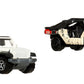 Jurassic World Rebirth Matchbox Die-Cast Vehicles, White '18 Jeep Wrangler and Off-Road Ingen Vehicle, 2-Pack, Ages 3+ JGL59-956A