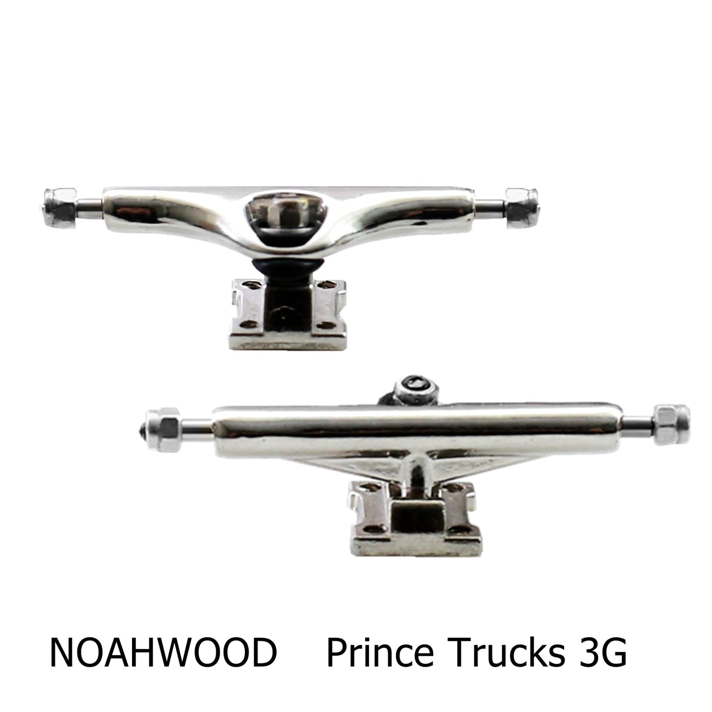 NOAHWOOD 2025 15s PRO Fingerboard Complete (5-Layer Colour Maple Wooden Pro Concave 35 x 98mm Handmade Deck + 34mm Prince 3G Silver Truck + Crown