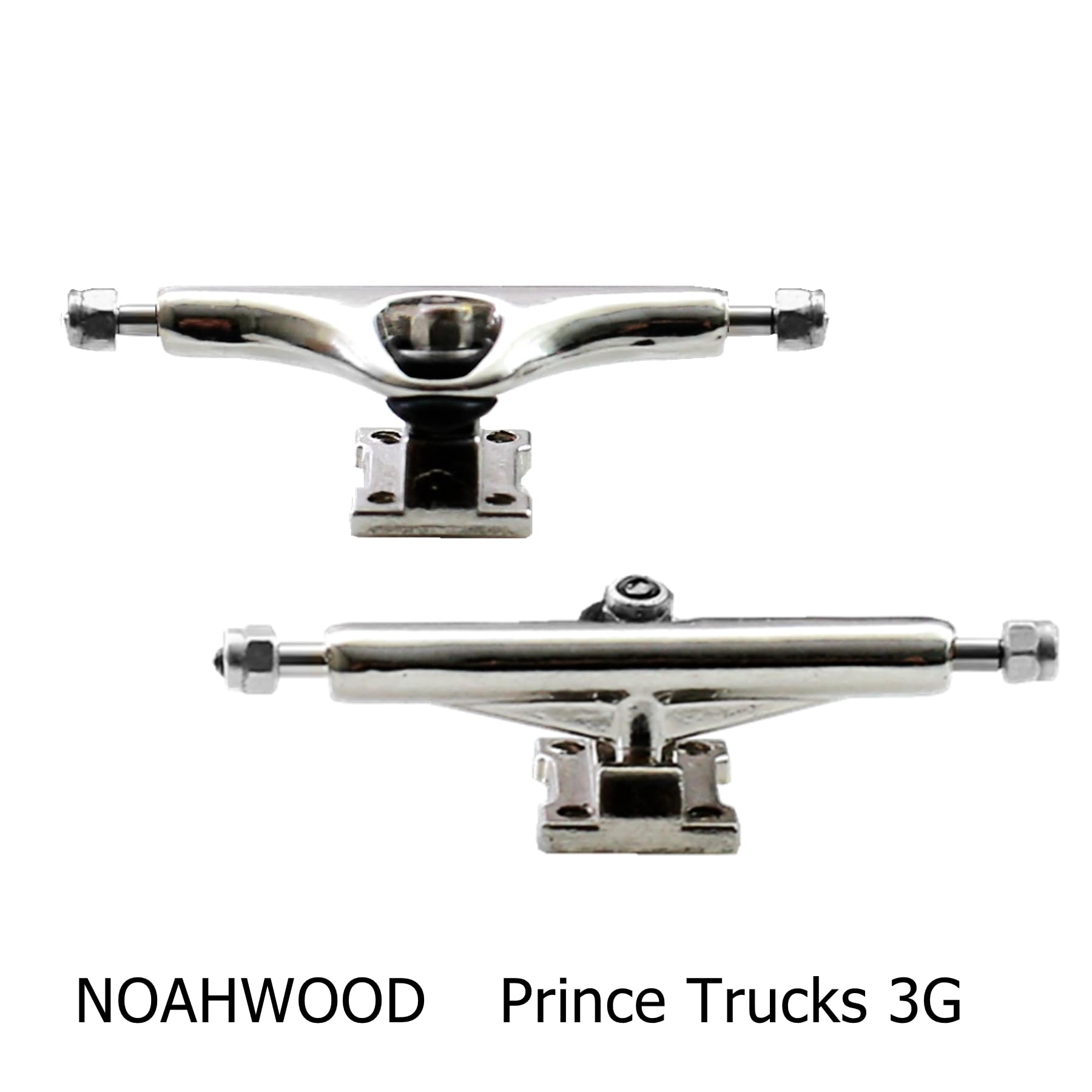 NOAHWOOD 2025 15s PRO Fingerboard Complete (5-Layer Colour Maple Wooden Pro Concave 35 x 98mm Handmade Deck + 34mm Prince 3G Silver Truck + Crown