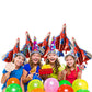 5PCS Airplane Foil Balloons Fighter Jet Airplane Ballons Airplane Shaped for Baby Shower Kids' Boys Birthday Party Supplies Decorations