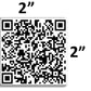100-Pack Rick Roll QR Code Stickers in a Roll - Funny Gag Gift Stickers, Weatherproof, UV Resistant, 2" x 2"