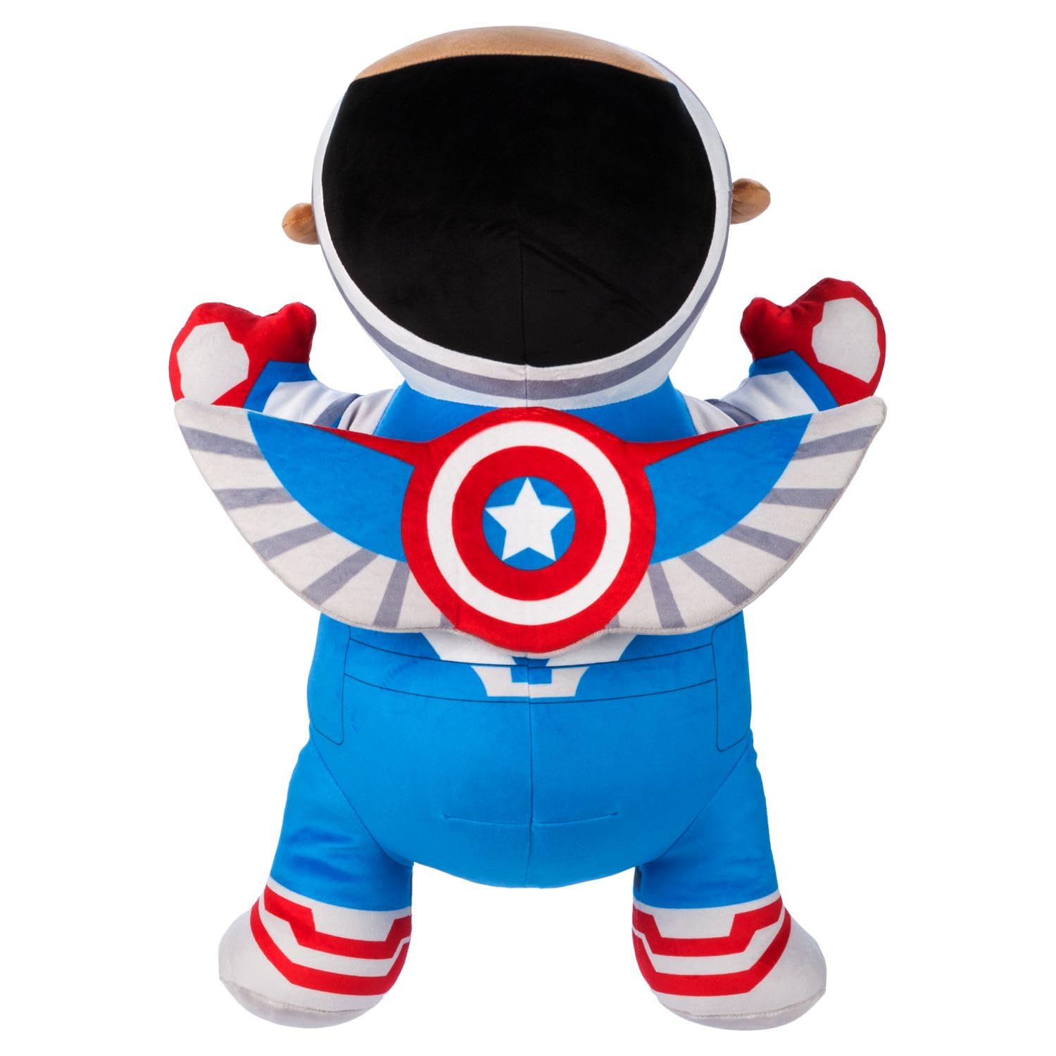 Disney Store Official Captain America Sam Wilson Cuddleez Plush - Super Soft & Huggable Toy for Fans & Kids of All Ages - Perfect Collectible Gift