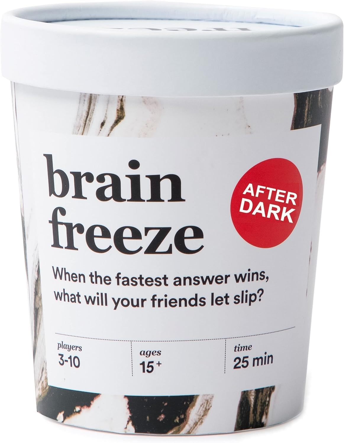 Brain Freeze After Dark Party Game - The Hilarious Speak-Before-You-Think Adult Card Game for White Elephant Parties, Stocking Stuffers and Board
