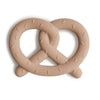 mushie Silicone Baby Teether Toy | Pretzel
