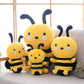 Cute rabbit Honeybee Plush Toy Bee Stuffed Doll Plush Pillow (8 inch)