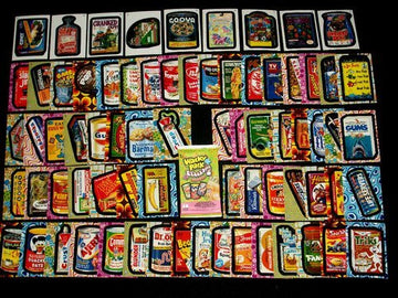 Topps Wacky Packages Flashback2 Complete Set 72/72 Stickers + Wrapper