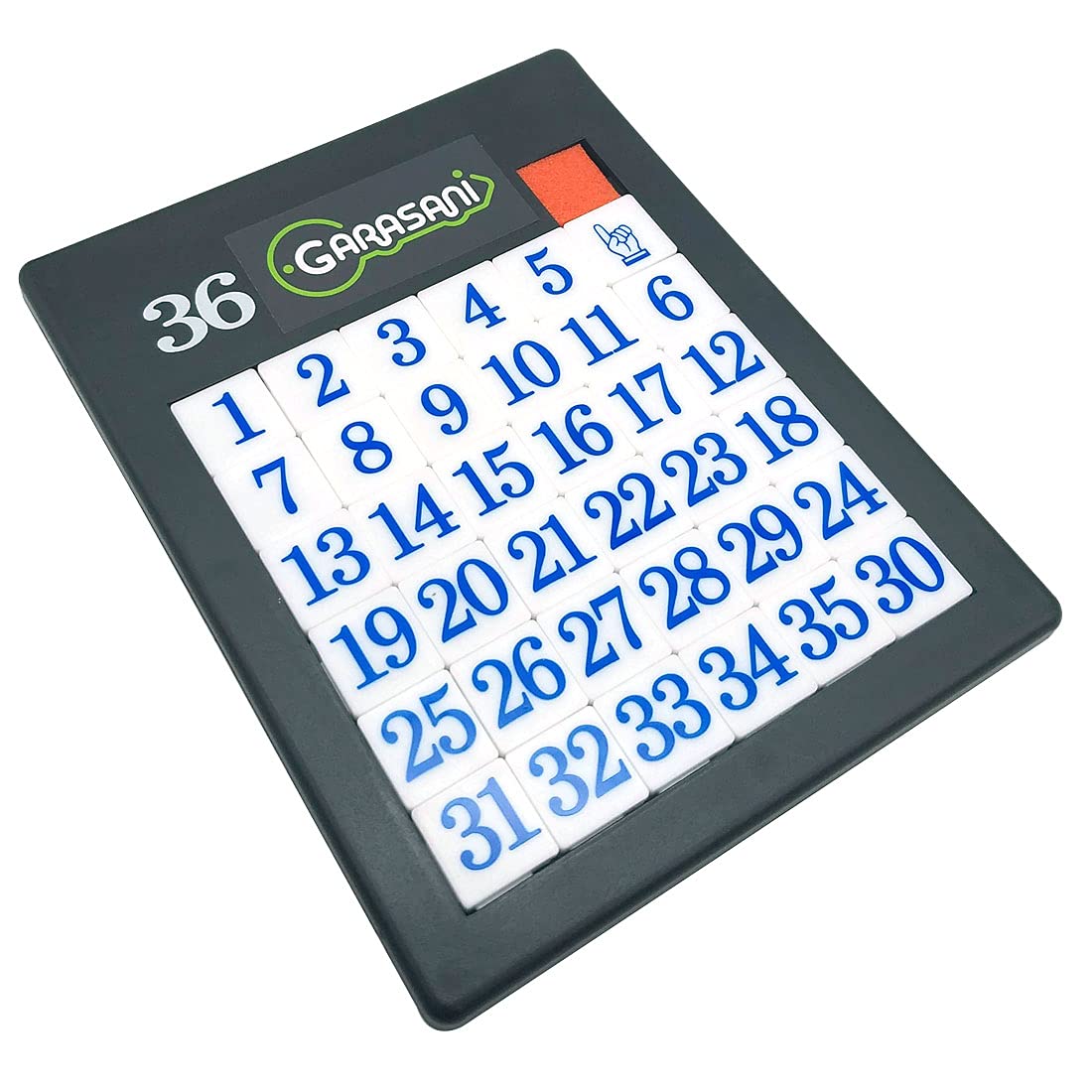 Number Slide Puzzle Brain Teaser IQ Game (35 Number)