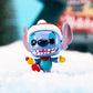 Funko Pocket Pop! Stitch Holiday - 4 Pack Tree Box - Disney: Lilo & Stitch - Keychain Novelty Keyring - Collectable Mini Figure - Stocking Filler