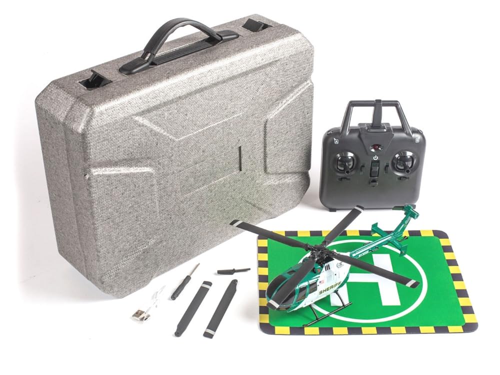 Rage RC Rescue Heli 4-Blade Rtf Sheriff RGR6052
