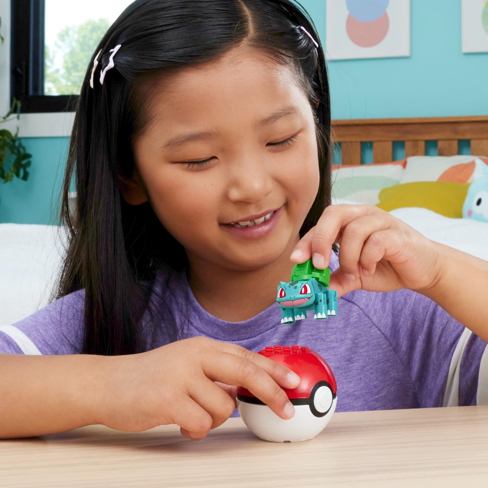 MEGA Pokémon Evergreen Bulbasaur Pokémon Building Toy for Kids Ages 6 and Up
