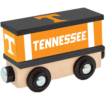 Masterpieces Tennessee Volunteers NCAA Wooden Train Engine - Compatible with Most 1" Tracks, Magnets for Linking, Ages 3+