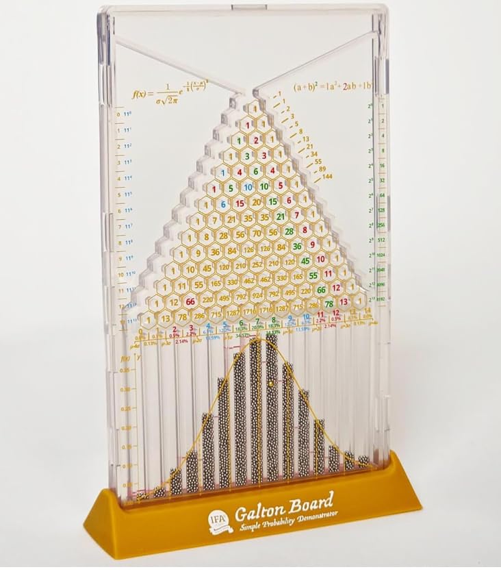 Investing Kit: Index Funds Book, Galton Board and MarketCoin